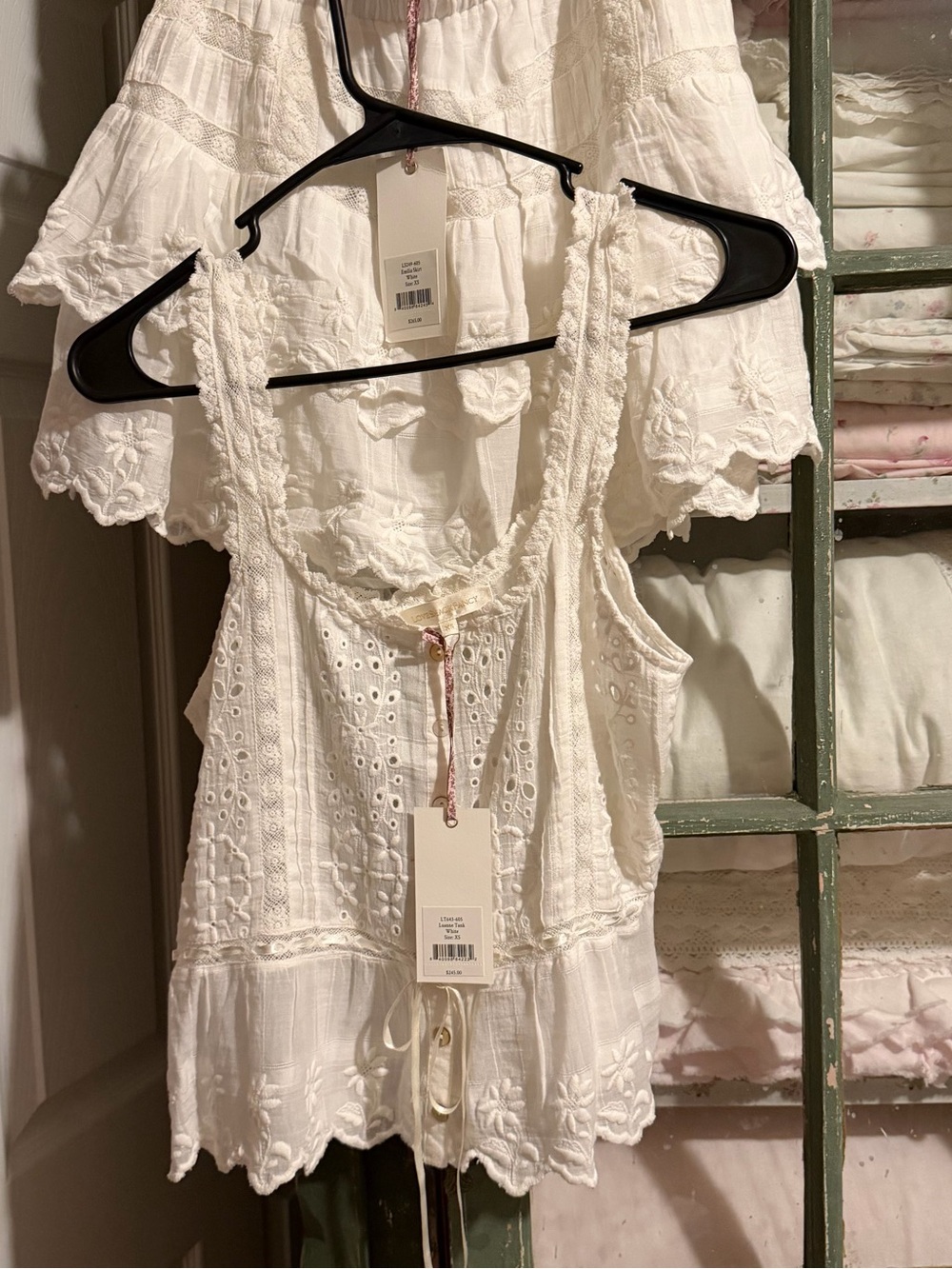 LoveShackFancy Emilia Skirt & Luanne Tank
